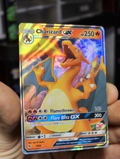Pokémon TCG - Charizard GX - 9/68 - Holo - Battle Academy Stamped 60 Damaged 