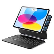 iPad 11th A16, 2025 /10th Gen Case with Keyboard, Magic iPad 10th / a16 Black