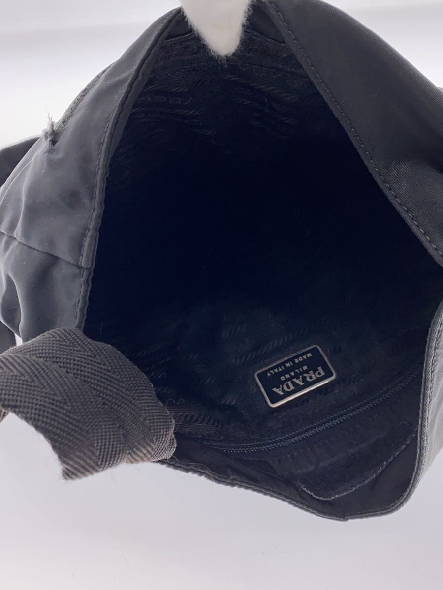 PRADA Shoulder Bag Nylon Black Plain — image 6
