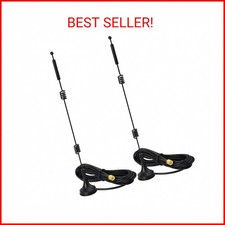 Bingfu Dual Band WiFi 2.4GHz 5GHz 5.8GHz 9dBi Magnetic Base MIMO RP-SMA Male Ant