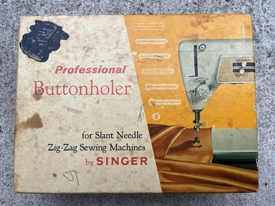 Singer Professional Button Holer For Slant Needle Zig-Zag Sewing Machines