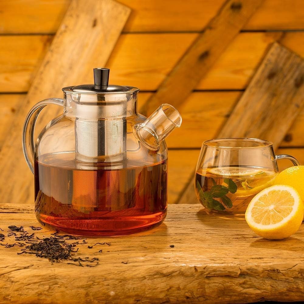 Small Tea Pot, Blooming and Loose Leaf Hand Crafted Kettle for Women