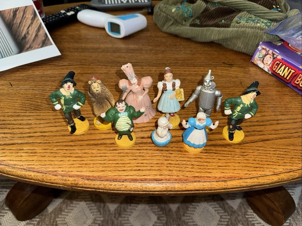 Lote De 9 Figuras De Colección Mago de Oz 1939 Loew's Ren 1966 MGM 1987-1988 Turner Foto 3 de 4