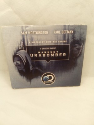 Manhunt UNABOMBER FYC (2 DVD Set) Complete Discovery Series 2018 Sam Worthington