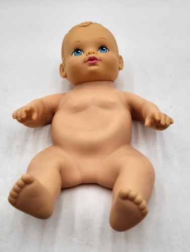 Vtg. 1990 Lauer Water Babies Rubber Blonde w/Blue Eyes 12 inches Rare HTF VGUC