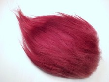 Troll Doll Wig Replacement Hair Icelandic Mohair 3-3/4 x 4" Red Wine 209