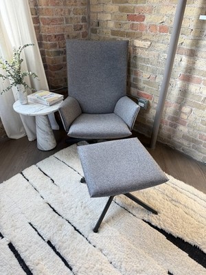 Pilot by Knoll  High Back Lounge Chair & Ottoman 2023