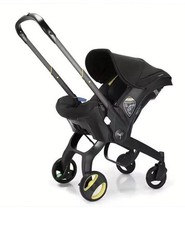 Black Compact 4-in-1 Baby Stroller Car Seat Travel System for Newborns