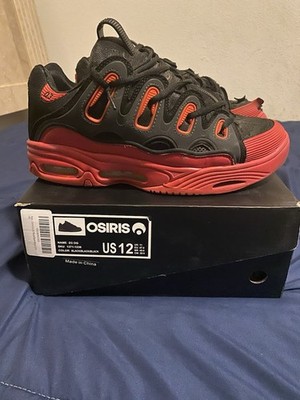 Osiris D3 2001 Black & Red Size 12