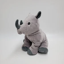 Kohl's Cares - I Know A Rhino - Stuffed Rhino Plush 10" Rhinoceros Animal Toy
