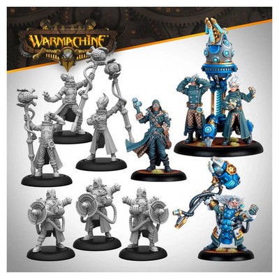 Steamforged Games Warmachine Cygnar Storm Forge Cadre Miniatures