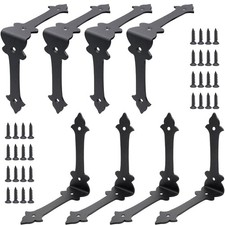 Corner Protector, 4 Inches Furniture Corner Guards Corner Bracket Metal Embel...