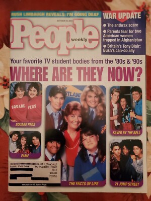 People October 22, 2001 - Facts of Life, 21 Jump Street,Fame, Saved by the Bell