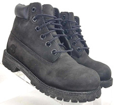 Timberland 12707 6" Premium Black Waterproof Insulated Boots Shoes Youth Boys 1