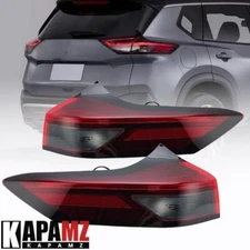Outer LED Tail Light Assembly For 2021-24 Nissan Rogue Rear Brake Stop Tail Lamp