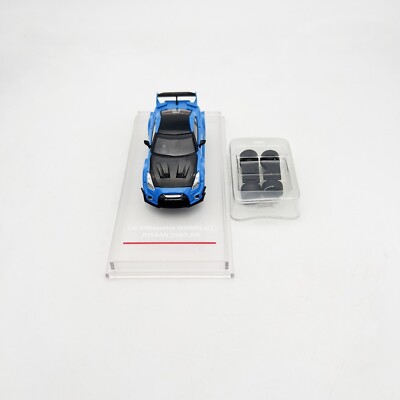 CM Model 1:64 LB-Silhouette Works GT Nissan 35GT-RR Blue | eBay