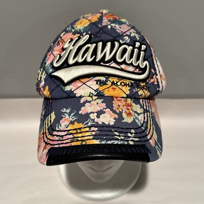 Robin Ruth ITALIA Quilted Hat Cap Flowers Embroidered Snapback ...