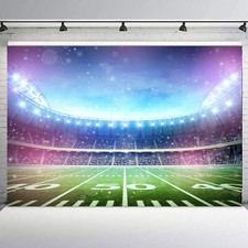 10x8ft Stadium Auditorium Light Football Field Photo Background Studio Props