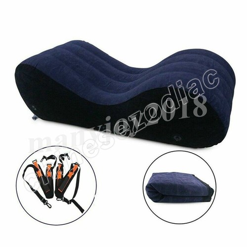 Inflatable Sofa Chair Love Position Pillow Auxiliary Cushion Couples - Picture 5 of 37