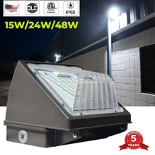 LED Area Wall Pack Light 24W 48W Outdoor Security Commercial Industrial Lighting