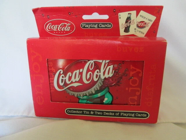 Bicycle coca cola playing cards sale