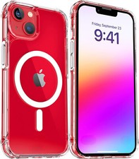 Magsafe Case For iPhone 14 13 12 Pro Max Clear Shockproof Magnetic Phone Cover