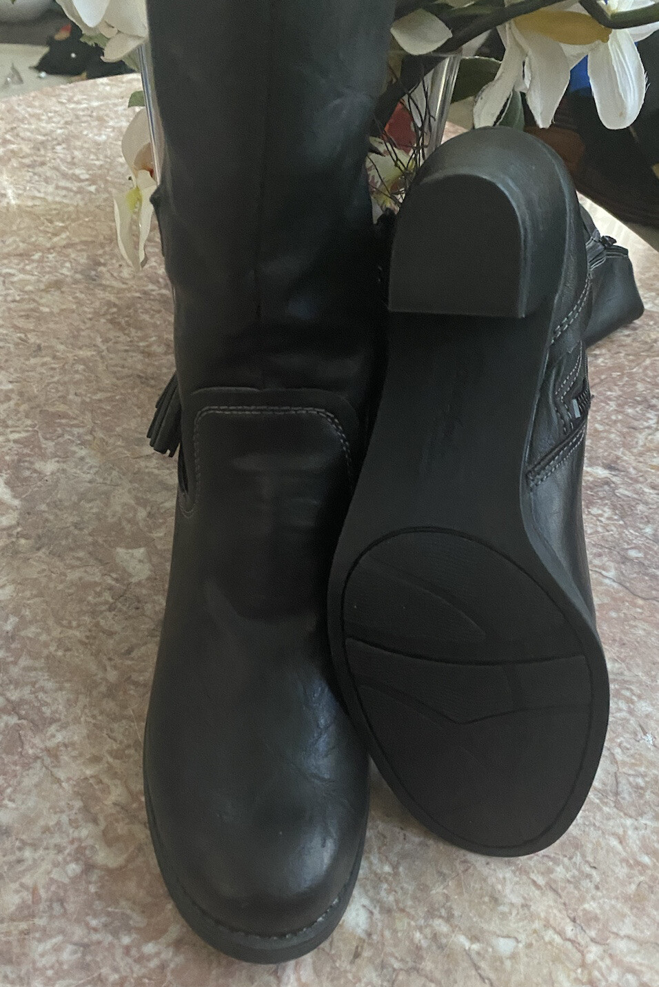 New Natural Soul by Naturalizer Celly Women’s Black Knee High Boots Size 9M, $99 image 8