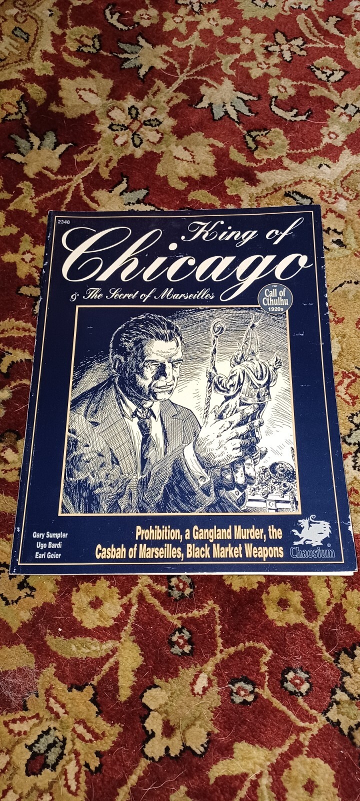 Cthulhu Module Chaosium Inc: Call of Cthulhu Module - KING OF CHICAGO, 1920's | eBay