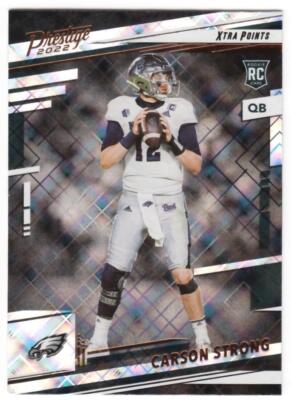 Carson Strong 2022 Panini Prestige Xtra Points Diamond #306 RC Eagles ...