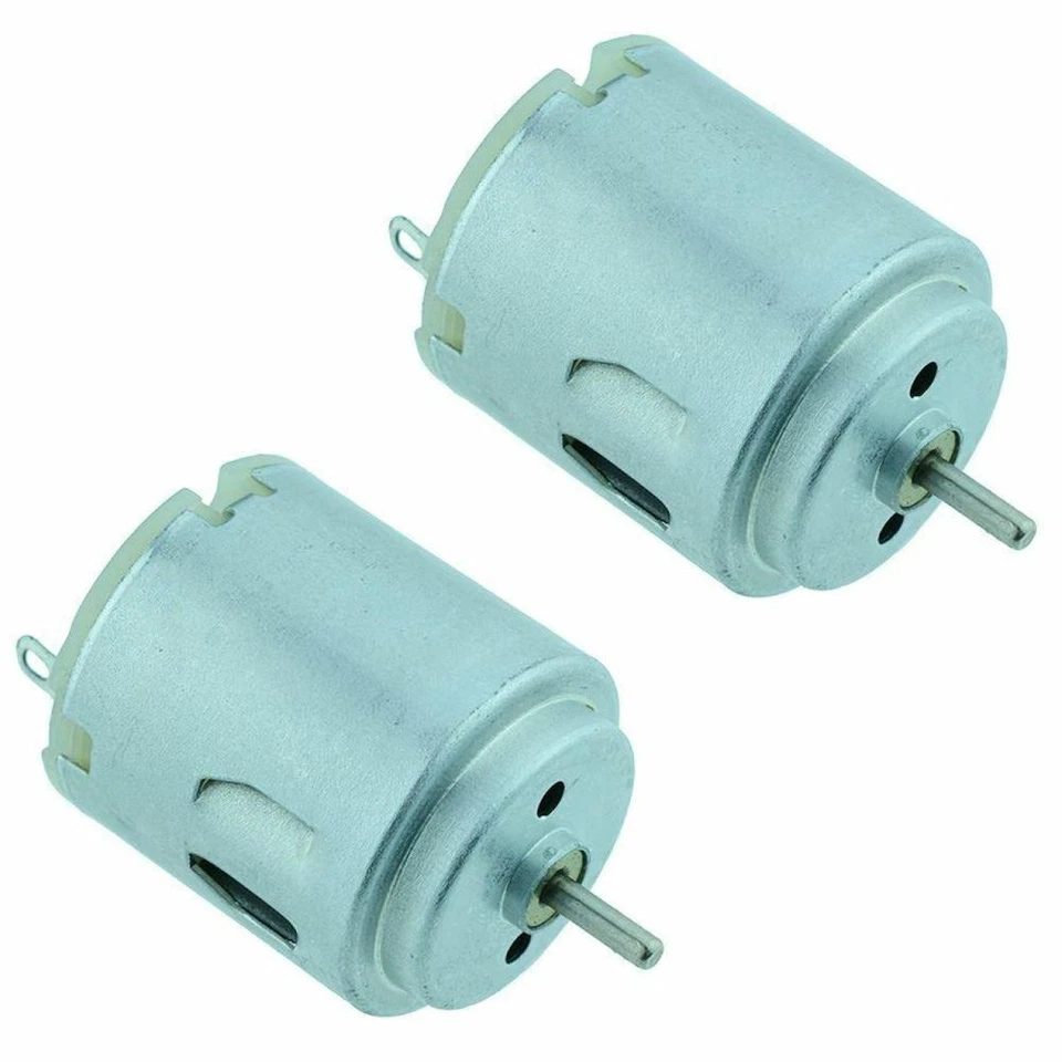 SWITCH ELECTRONICS 2 x Medium Torque Round DC Motor 1.5V to 4.5V 6600rpm