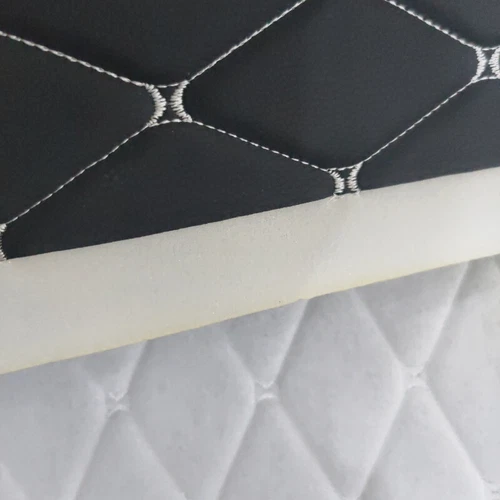 Kunstleder Stoff Schwamm Gesteppt Autositzbezug Matte Polstermaterial Borten - Bild 9 von 15