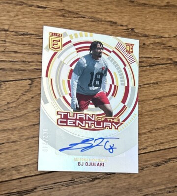 BJ Ojulari RC 2023 Donruss Elite Football #TC-BJO TOTC Auto Cardinals 002/249