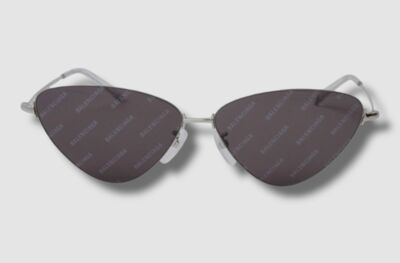 $1214 Balenciaga BB0015S 004 Women\'s Silver Cat Eye Sunglasses Shades 61/12/145 Balenciaga: Women main image 3