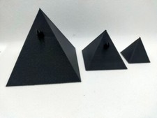 Piercing Holder Set of Three Pyramids