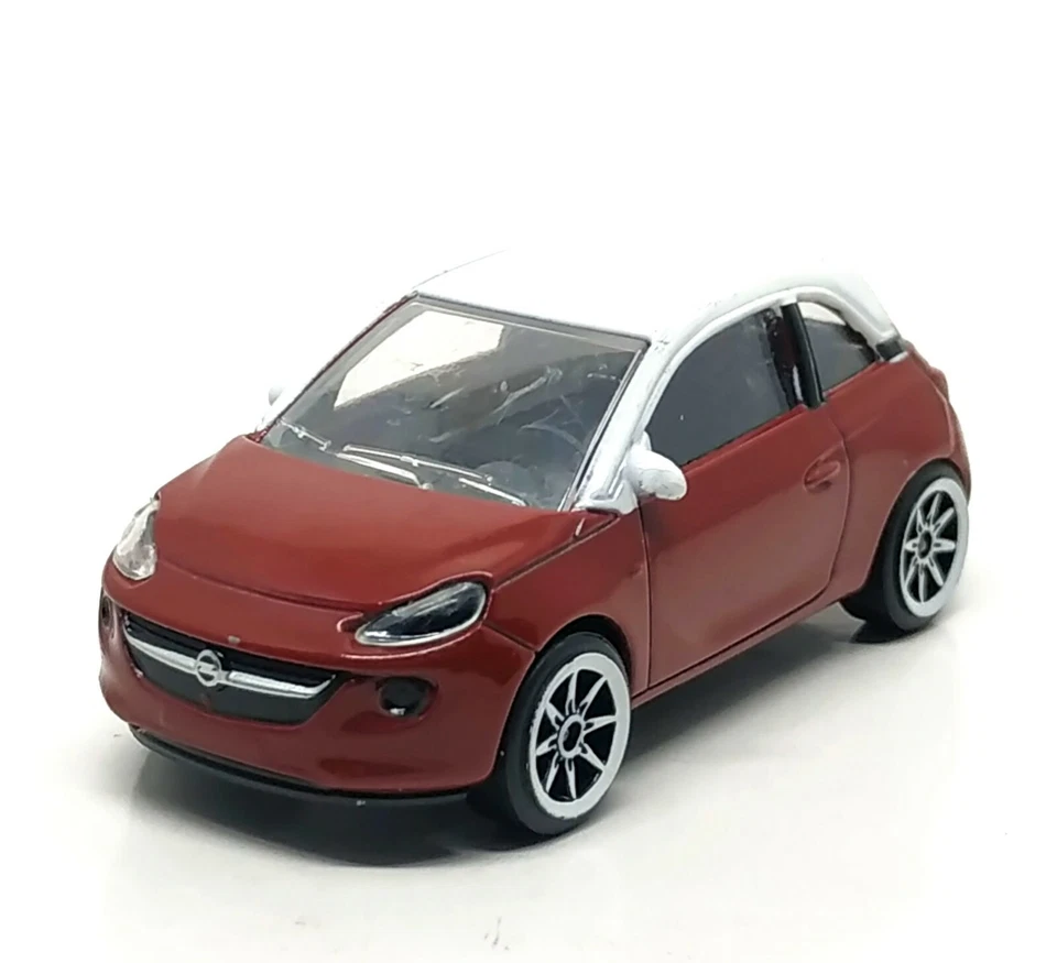 Majorette OPEL Adam Dark Red / White Roof - Wheel 8S White 1:55 (3") no Package - Image 4 of 4