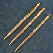 Lot of Three Parker Sterling Silver Pencils for Repair or Replacement Parts