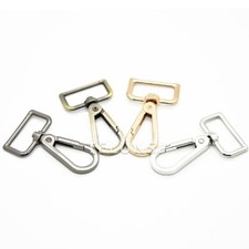 10pcs Metal Swivel Lobster Clasps Purse Bag Clips for Straps Belting DIY Craft