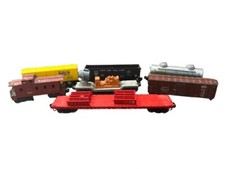 Lot Of 7 Lionel Trains O Gauge 6257 16250 3620 159000 6465 25000 Burlington