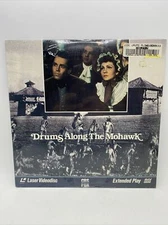 Drums Along The Mohawk With Claudette Colbert 1990 Laser Disk Movie New Sealed