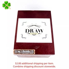 Southern Draw Robusto Kudzu Oscuro Empty Wood Cigar Box 6.25" x 4.5" x 3"