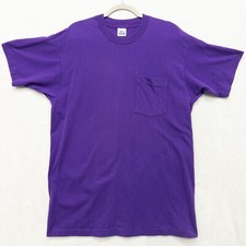 Vintage BVD Single Stitch Purple T-shirt Made In USA Size XL