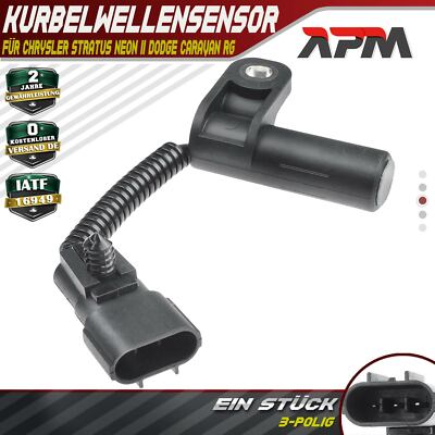 Kurbelwellensensor für Chrysler Stratus Neon II Cirrus Dodge Caravan RG Avenger