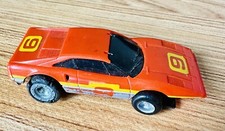 Vintage 1977 Ideal TCR Ferrari Slot Car 9 Red Hong Kong FOR PARTS OR REPAIR
