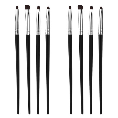 Eyeshadow Brushes 2Set 8Pcs Eye Makeup Brush Mini Smudge Brush Eyeliner Brush...