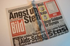 Bildzeitung 13.01.1992 January 13.1.1992 gift 28. 29. 30. 31st Birthday