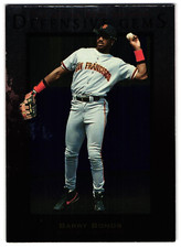 1996 MLB Upper Deck Baseball Defensive Gems Barry Bonds SF Giants #152 VG-EX