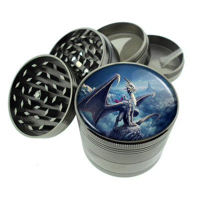  Dragons D35 Titanium Grinder 4 Piece Magnetic Hand Mueller Fantasy