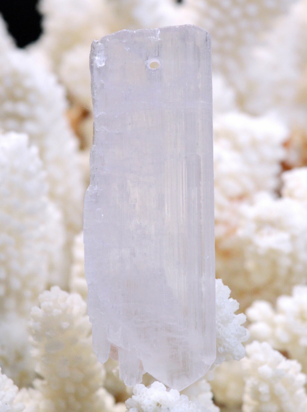 Kunzite Afghane Naturelle – Pierre Fine – 6,5 Carats – Neuf Sans Emballage