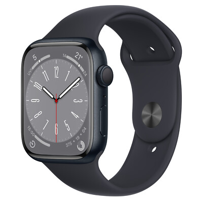 Apple Watch Series 8 GPS 41mm/45mm Midnight Aluminum Case Apple Watch Series 8 GPS 41mm/45mm Midnight Aluminum Case