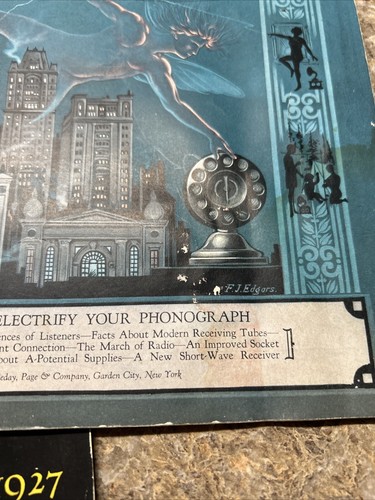 1927 lot Of RADIO BROADCAST MAGAZINE - RADIO'S GREATEST YEAR COVER - 8 Lot #2 - Picture 8 of 24